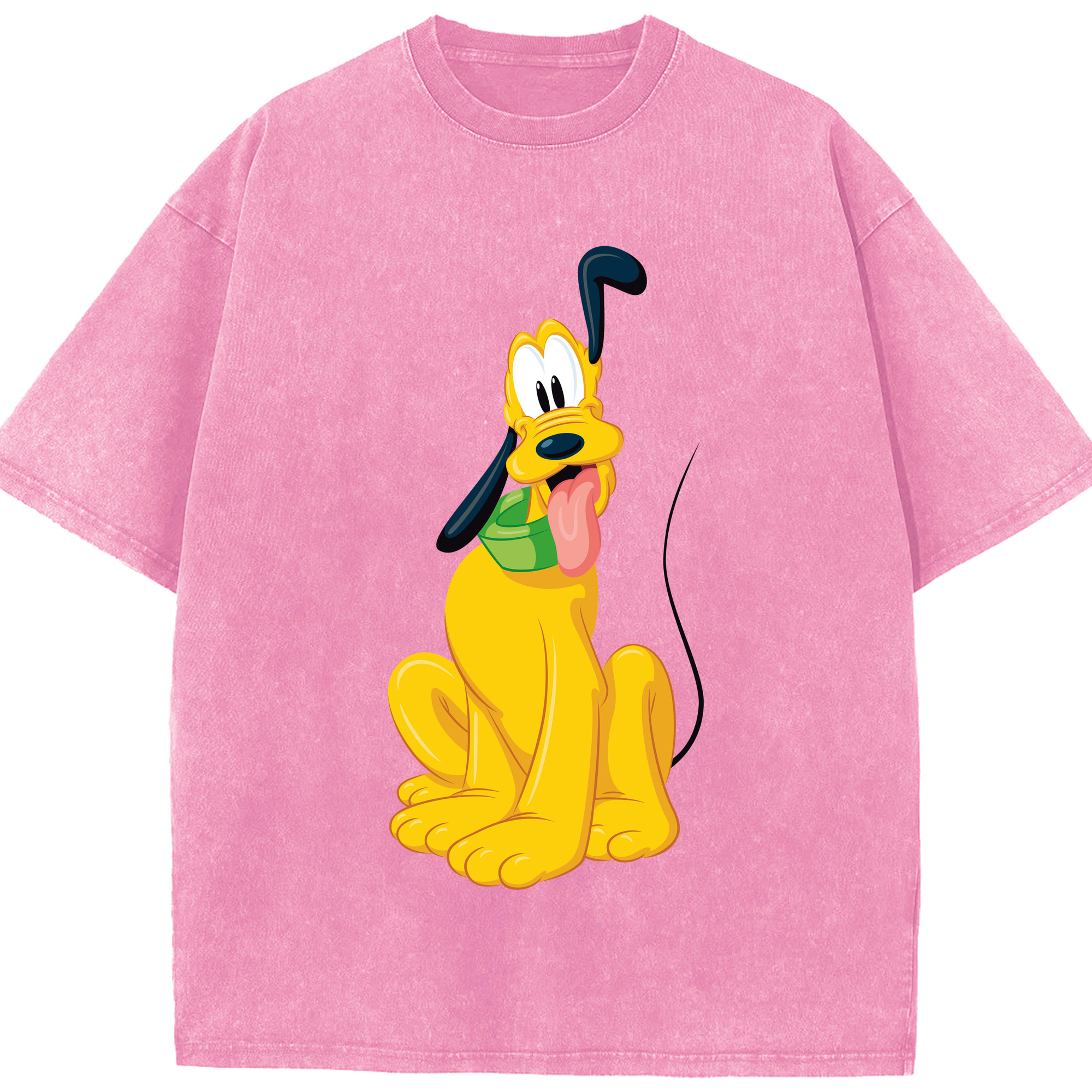 （画像用） ミッキーマウス Mickey Mouse 綿100% ヴィンテージ風 半袖Tシャツ（フロントプリント）